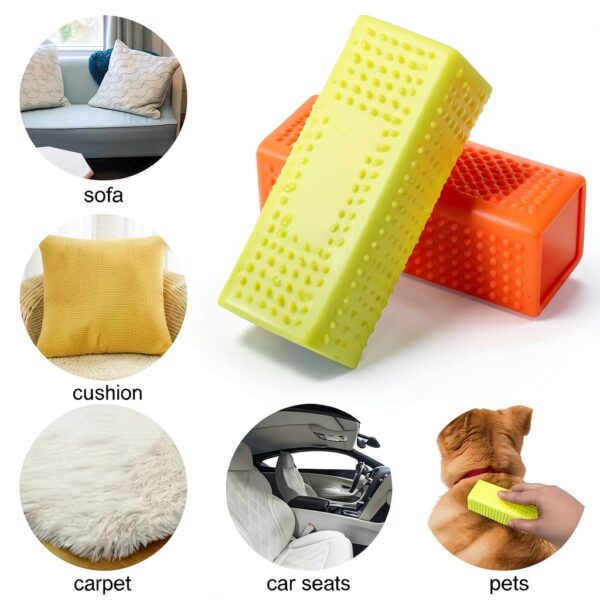 Pet Hair Remover Brush Reusable Carpet Dog Hair Removal Tool-2