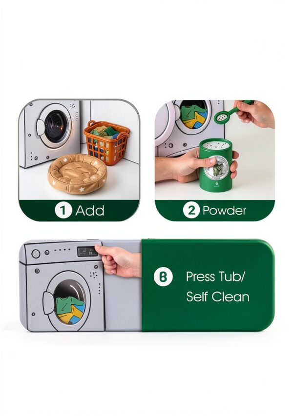 Seedshub Pet Hair Remover Laundry Detergent Enzyme Formula-3