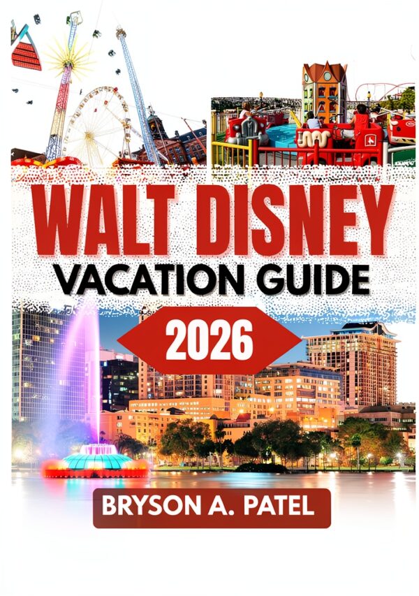 Kindle Travel Guide Amusement Park English Print Replica-0