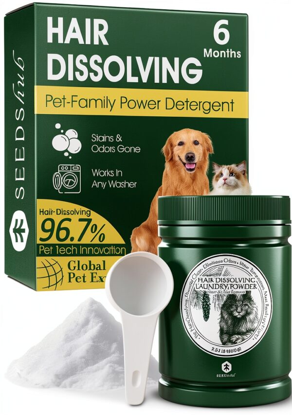 Seedshub Pet Hair Remover Laundry Detergent Enzyme Formula-0