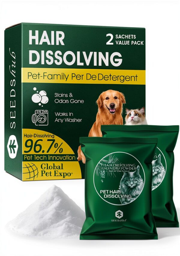 Seedshub Pet Hair Remover Laundry Detergent Stain Odor-0