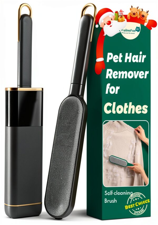 FelineFun Pet Hair Remover Gentle on Fabrics Self Cleaning-0