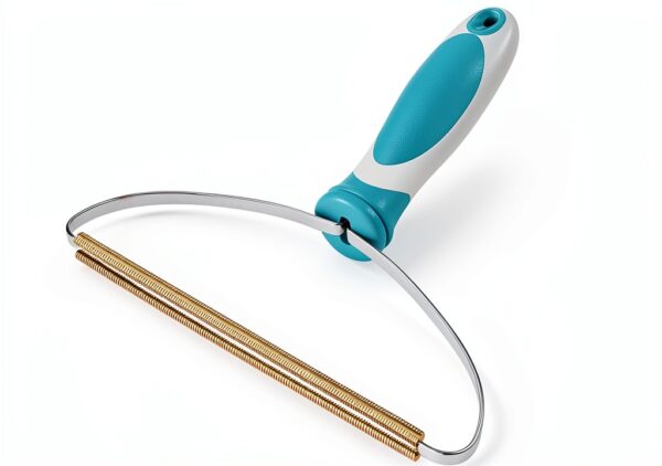 ELEMSY Pet Hair Remover Manual Green Grey ABS Tool-0