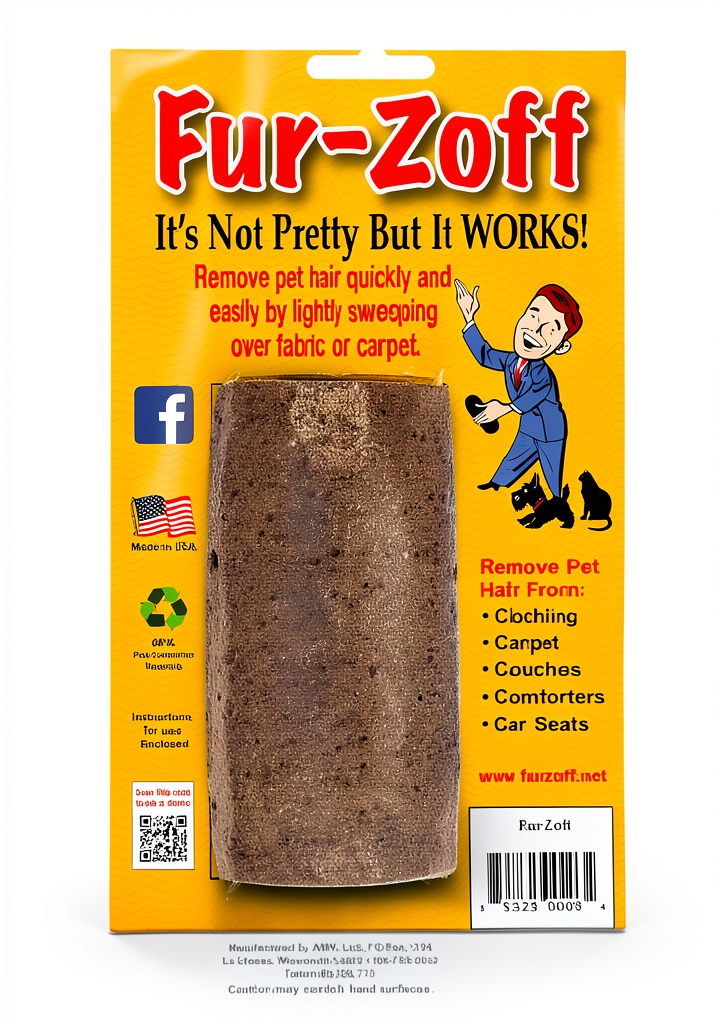 AMV Pet Hair Remover in use on a carpet