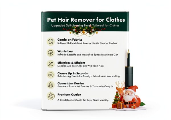 FelineFun Pet Hair Remover Gentle on Fabrics Self Cleaning-1