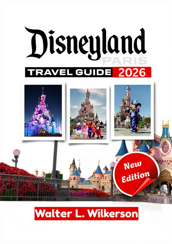 Disneyland Paris Travel Guide Kindle Book English Print-0