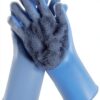 Maiiu Pet Washing Glove Silicone Brush Massage Grooming-0