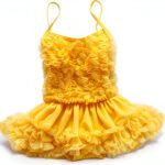 Baby Girls Swimsuit Halter Tankini Set Sun Hat Nylon Spandex-0