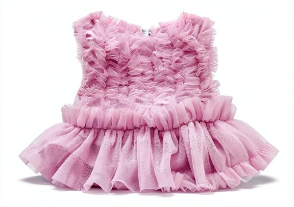 Baby Girls Swimsuit Nylon Spandex Halter Tank Sun Hat-3