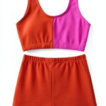 Toddler Girl Tankini Swimsuit UPF 50+ Quick Dry Nylon-0