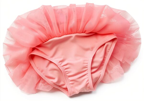 Baby Girls Swimsuit Nylon Spandex Halter Top Sun Hat Set-5