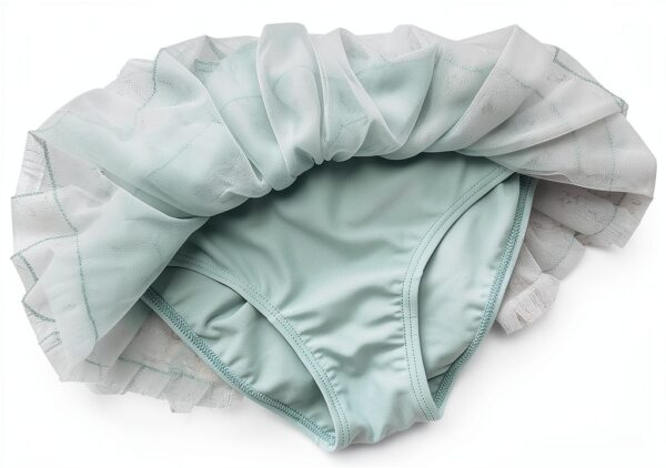 Baby Girls Swimsuit Nylon Spandex Halter Tankini Set-4