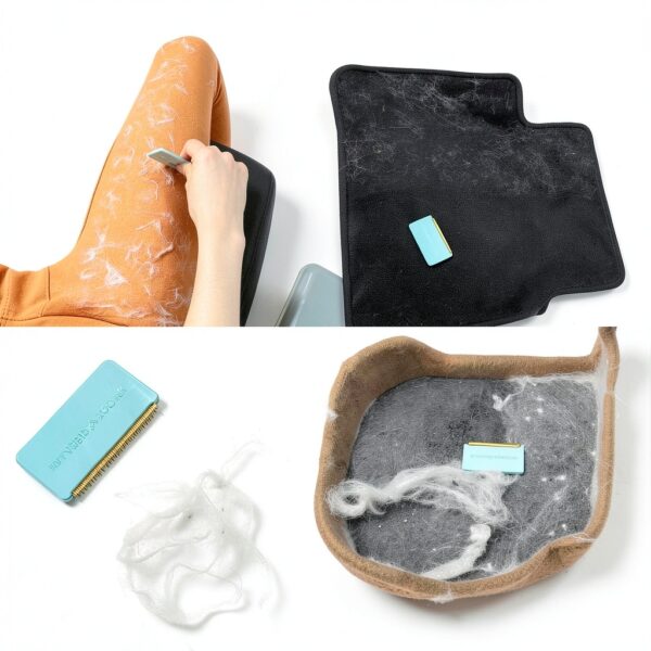 Uproot Mini Pet Hair Remover Fabric Tool Manual Operation-7