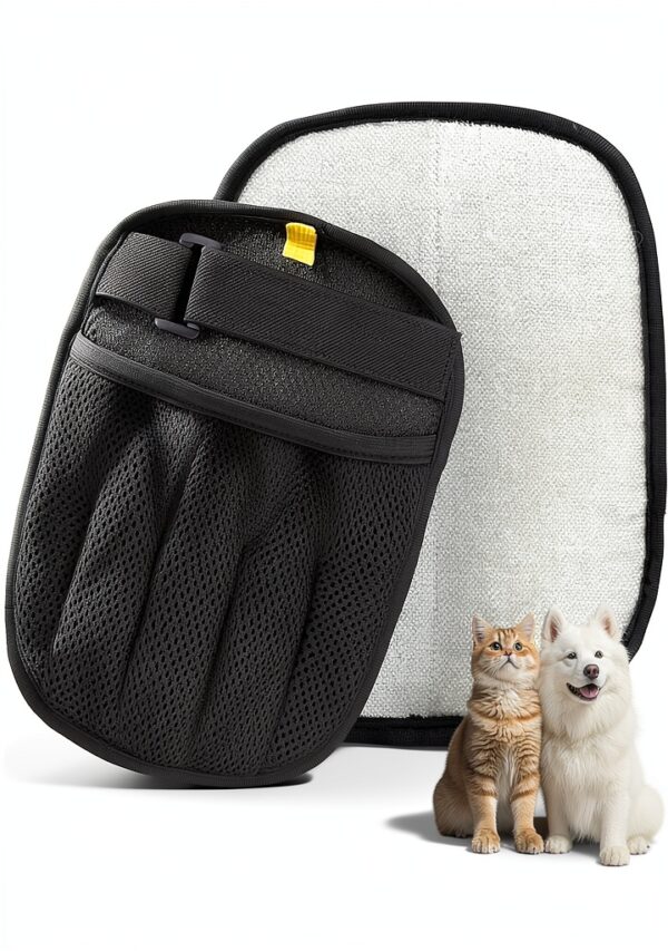 SYL-001 Pet Hair Removal Gloves Reusable Static Adsorption-0