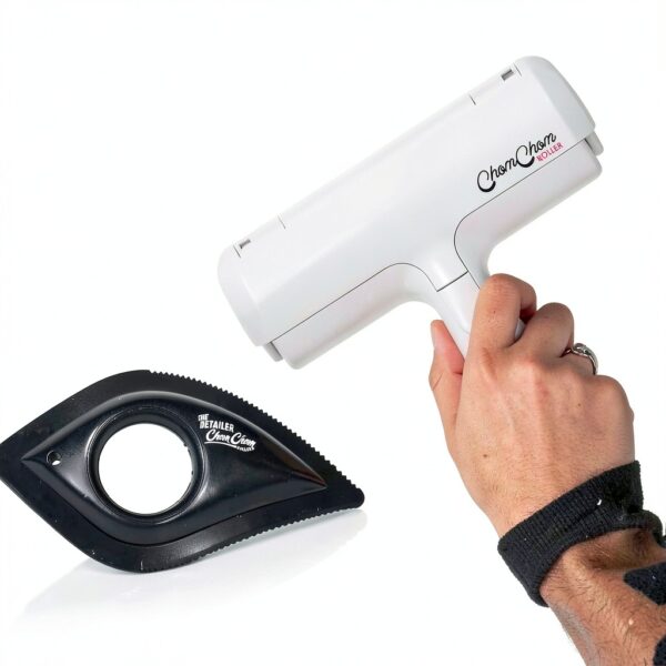 ChomChom Detailer Pet Hair Remover Tool for Furniture and-1