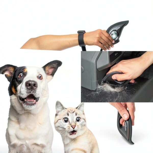 ChomChom Detailer Pet Hair Remover Tool for Furniture and-4