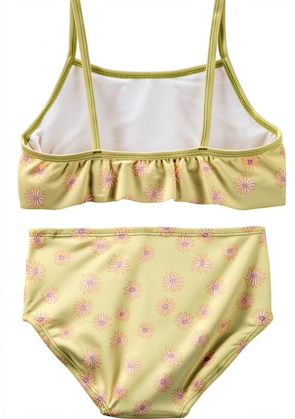 Carters UPF 50 Baby Girls Tankini Set Lime Swimwear-1