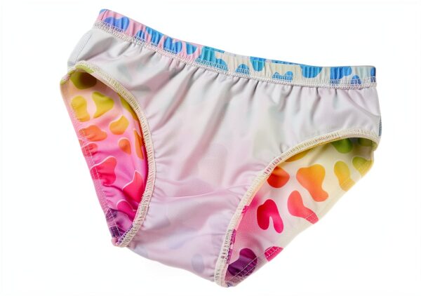 TENVDA Girls Tankini Set Polyester Spandex Swimwear-5