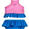 Ms Rachel Toddler Girls Tankini Swimwear UPF 50+ Pink Blue-1