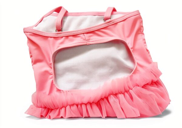 Baby Girls Swimsuit Nylon Spandex Halter Top Sun Hat-4