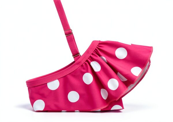 Dressy Daisy Girls Polka Dot Tankini Swimsuit with Headband-2