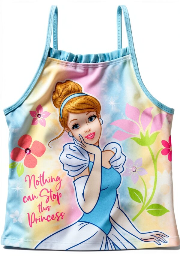 Disney Princess Girls UPF 50 Swimwear Dreamwave Tankini Set-1