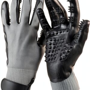 HANDS ON EQUINE Pet Grooming Glove Hair Remover Massage-0