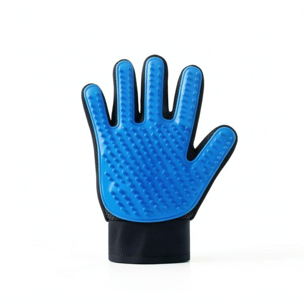 Kennels Kats Pet Grooming Glove Silicone Tips Fur Removal-1