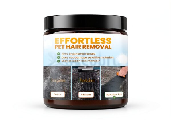 FurCobra Pet Hair Remover Multi Blade Design Ergonomic-3