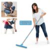 Mupapi Pet Hair Remover Long Handle Carpet Rake Blue-2