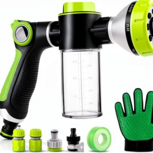 YCCOKJJ Dog Wash Kit 8 in 1 Hose Nozzle Pet Bathing-0