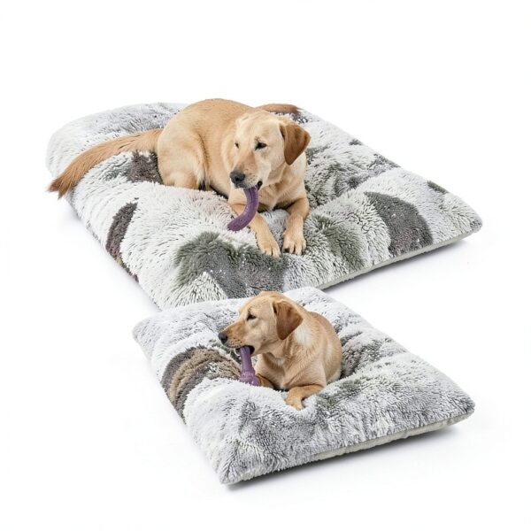 Mupapi Pet Hair Remover Long Handle Carpet Rake Blue-6