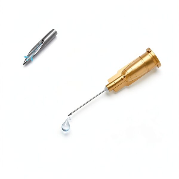 25 Gauge 5/8 inch Needle with Cap for Lab Individually Packaged, Pack of 100-1