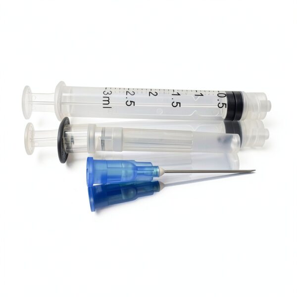 3ml Luer Lock Syringe with 23G 1.5in Needle 10 Pack BSeWenerte-3