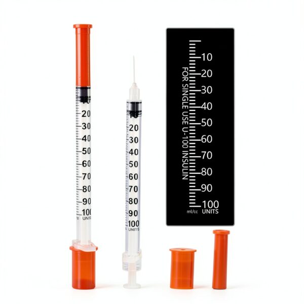 1cc Syringes and 31G 5/16" Needle - Disposable Individual Package - Box of 50-4