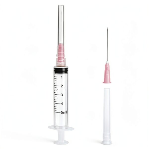 30 Pack 5ML Syringes with 18G 1.5 Inch, Disposable Luer Lock Syringe Individually Sealed-1