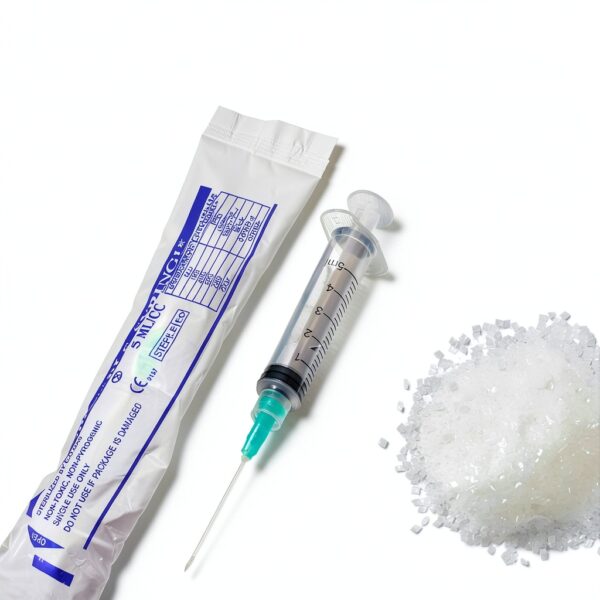 10 Pack 5ml/cc Disposable Luer Lock Lab Syringes with 21Ga 1.5 Inch Needle , Individually Sealed Packed-4