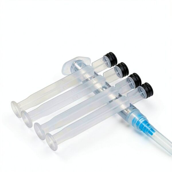 3ml/cc Syringe with 23 Gauge 1 Inch Lab Disposable Luer Lock Syringe, Pack of 20-4