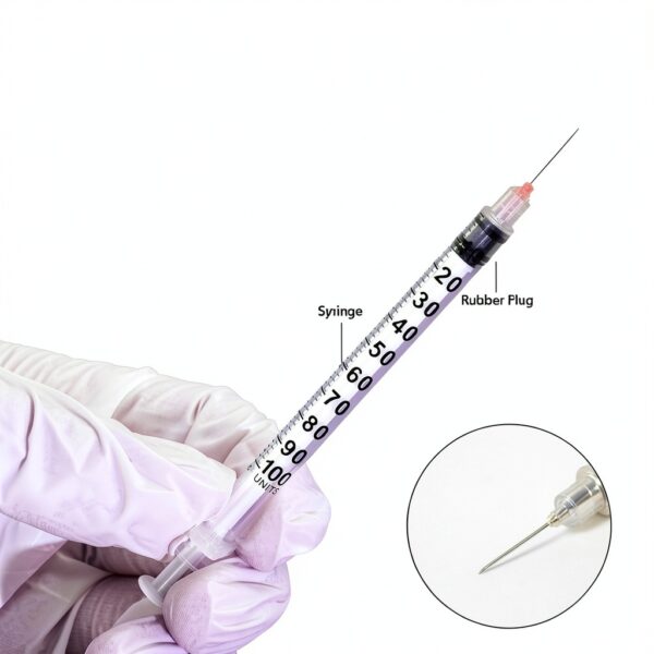 1cc Syringes and 31G 5/16" Needle - Disposable Individual Package - Box of 50-1