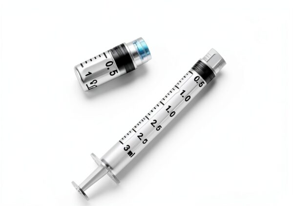 100 Pack 3ml Syringes with Needle, 23 Ga1.5inch Needle Luer Lock Syringe, Individually Sealed Wrapped.-2