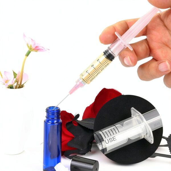 30 Pack 5ML Syringes with 18G 1.5 Inch, Disposable Luer Lock Syringe Individually Sealed-4