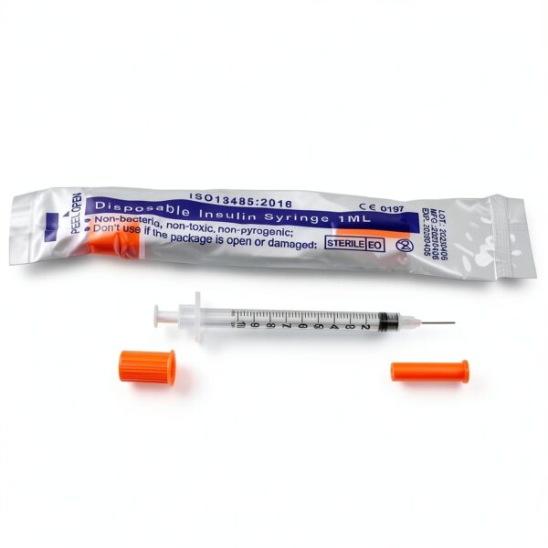 1cc Syringes and 31G 5/16" Needle - Disposable Individual Package - Box of 50-2